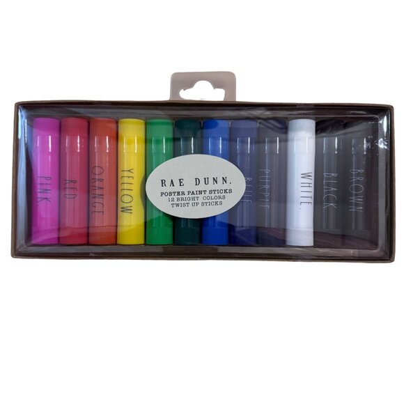 Rae Dunn Other - Rae Dunn Poster Paint Sticks 12 Colors NEW